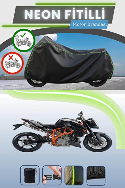 Cemku Shade حقيبة خلفية سوداء متوافقة مع حقيبة نيون متوافقة مع KTM 990 Super ...