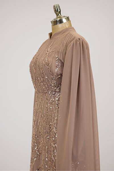 Surikka Rochie de seara Ezgi cu maneci pelerina