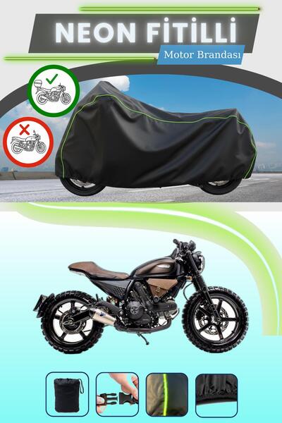 Cemku Shade حقيبة خلفية سوداء متوافقة مع نيون فايتل دوكاتي سكرامبلر سيكستي 2،...