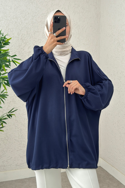 Salih Çelebi Капюшон з капюшоном 0008 - СИНІЙ