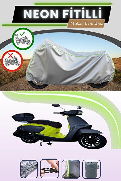 Cemku Shade حقيبة خلفية رمادية متوافقة مع قماش نيون فيتيل موتولوكس ماكياتو 12...