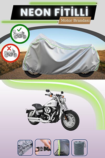 Cemku Shade حقيبة خلفية رمادية اللون متوافقة مع قماش نيون متوافق مع دراجة نار...