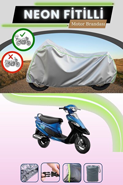 Cemku Shade حقيبة خلفية رمادية متوافقة مع نيون فيتيل تي في إس سكوتي بي بي بلس...