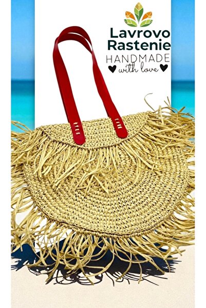 Lavrovo Rastenie Handmade Beach Bag