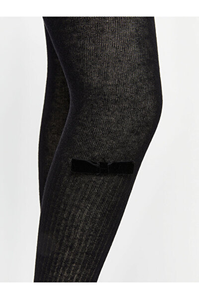 LC Waikiki Girl's Pantyhose with Bow Detail