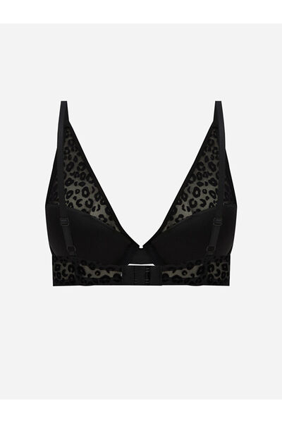 LC Waikiki Sparkling Choices from Shining Store |   Underwire Unpadded Patterned T-Shirt Bra