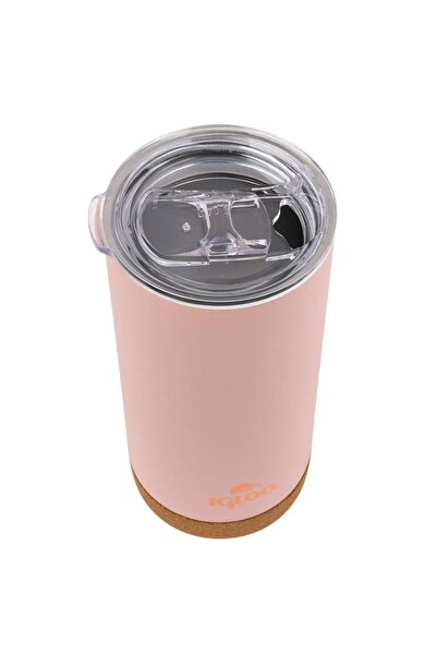 IGLOO Steel Mug Thermos - - Cork - 500ml - Salmon - 205695