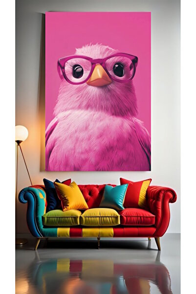 özkacar SWEET PINK CHICK V1 Home Wall Salon Salon de înfrumusețare Birou Maga...