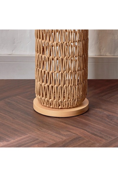 Generic Freya Jute Floor Lamp - 123 cm