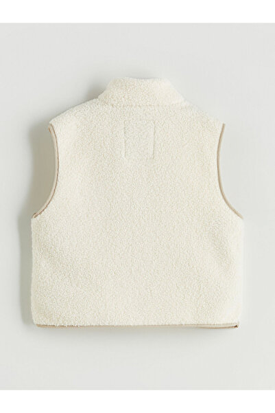 LC Waikiki Λαμπερές επιλογές από το Shining Store | ψηλός λαιμός Λούτρινο γιλέκο για κορίτσια