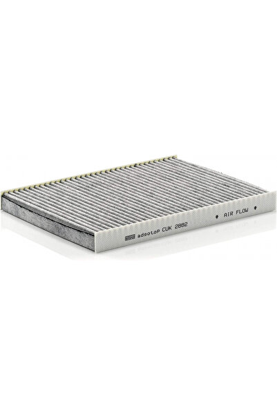 MANN Filtru habitaclu Carbon Activ CUK 2882 pentru Audi, Seat, Skoda, VW