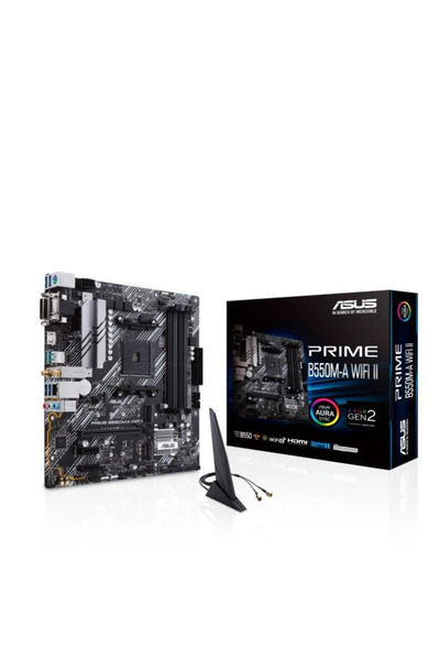ASUS Placa de baza PRIME B550M-A WI-FI II Socket AM4