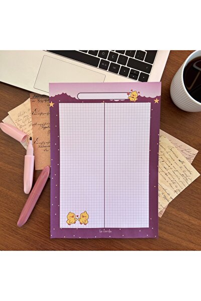 Genel Markalar A4 Civciv Desenli Notepad,Memopad,Not Defteri