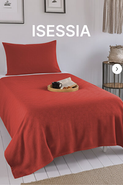 Isessia Loya 100% Cotton Single Pike Blanket |   Bedspread |   Armchair Cover |   160X230Cm