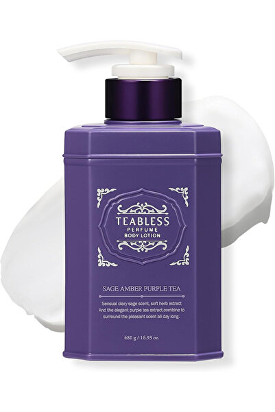 Teabless Sage Amber Purple Tea Perfume Body Lotion 480g | Hydrating & Nourish...