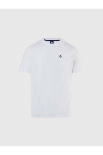 North Sails Bisiklet Yaka %100 Pamuk Tişört