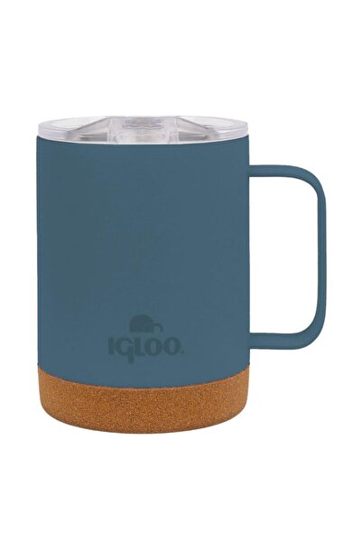 IGLOO Steel Mug Thermos - - Cork - 350ml - Slate - 205696