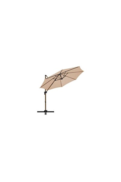 Mirpol Mercaton Umbrella with Articulation, for Terrace or Garden, Aluminum, UV Protection, Height 2.5 m,