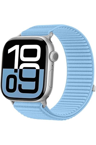 Alstrap Apple Watch 11/10 42mm 9/8/7 41mm 6/5/4 Se 40 Uyumlu Pro Cırt Rahat K...