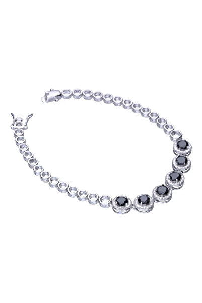 Silver berry Brățară din argint S925, Visuri Celeste, decorată cu zirconiu negru
