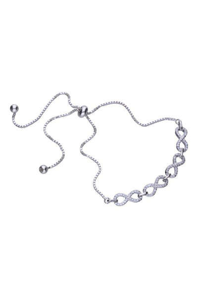Silver berry Brățară Infinity din argint S925, ajustabilă