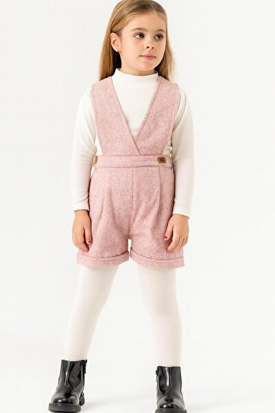 RAPAPA Girl's Salopet Set with Pantyhose |   3-Piece Combination Set 1552P