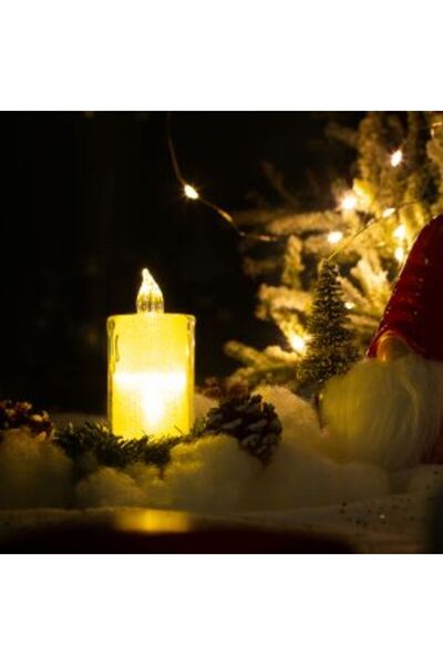 Pepita LED Candle Decoration 7.5 x 3.6 cm Warm White