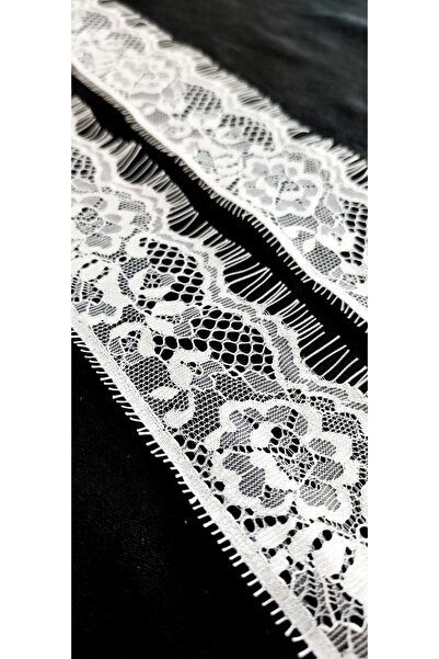 ALTAY AKSESUAR White Bearded Lace 6 Cm (3 Mt)