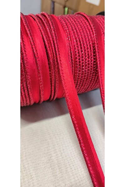 ALTAY AKSESUAR شريط كروي ذو حافة حمراء لامعة