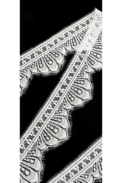 ALTAY AKSESUAR White Bearded Lace (3 Meters)