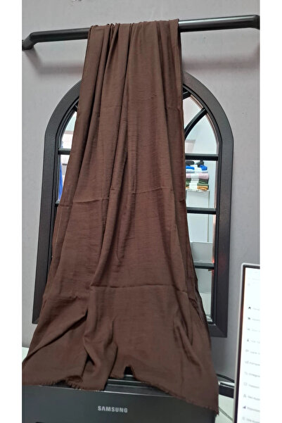 AMİNENESİL Aminesil 100% Cotton Comfort Shawl Brown Color