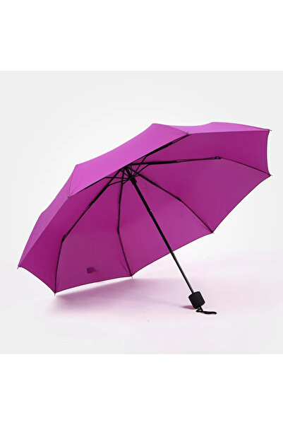 ELEVEN MARKETS Mini Çanta Boy Şemsiyesi Siyah Şemsiye