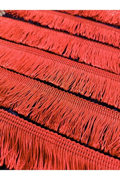 ALTAY AKSESUAR Kırmızı Renk Polyester Püskül Saçak ( 3 Cm )