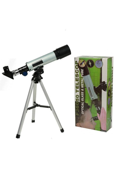 50x360 Mini Teleskop Kara Uzay Teleskobu Aliminyum Gövde Tripodlu ( )