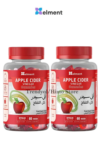 Element Apple Cider Vinegar 60 Gummies 2 Pieces