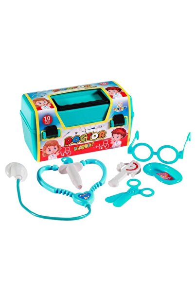 Genel Markalar Çantalı Doktor Seti - 10 Parça - KS-848 (Lisinya) TYGOO