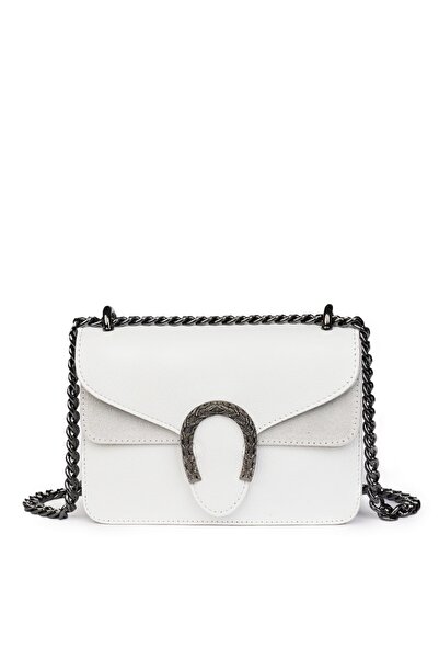 myOwn Women's handbag made of leather Dalia alba