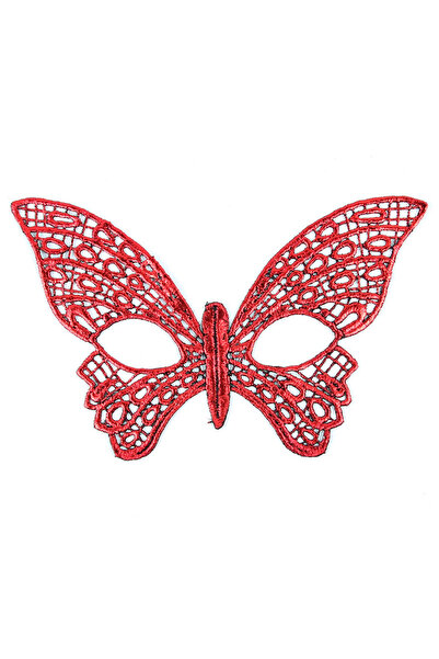 Lisinya Red Lace Masquerade Mask No. 7 - Tygoo