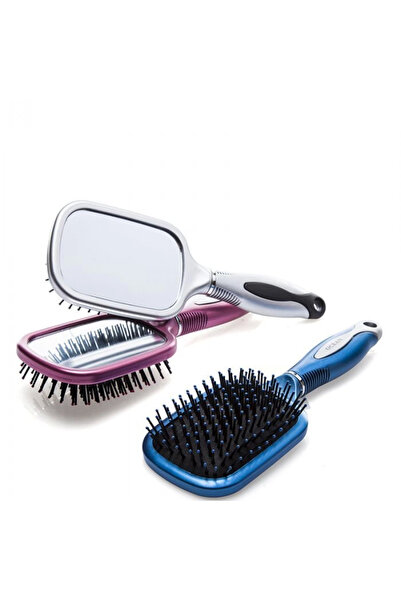 Lisinya Özel Dişli Profesyonel Aynalı Saç Fırçası Aynalı Tarak ( ) TYGOO