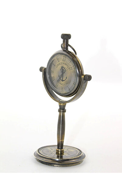 Lisinya Tabletop Brass Clock 15881 - Tygoo