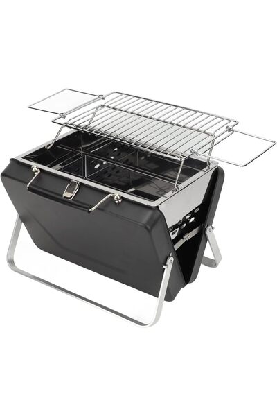 Zen Store شواية شواء، شواية طاولة قابلة للطي، شواية فحم مدمجة، تتسع من 3 إلى ...