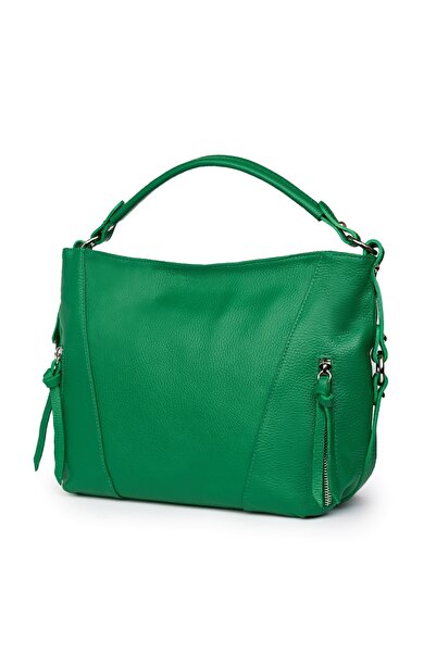 myOwn Geantă de damă din piele naturală Samira verde