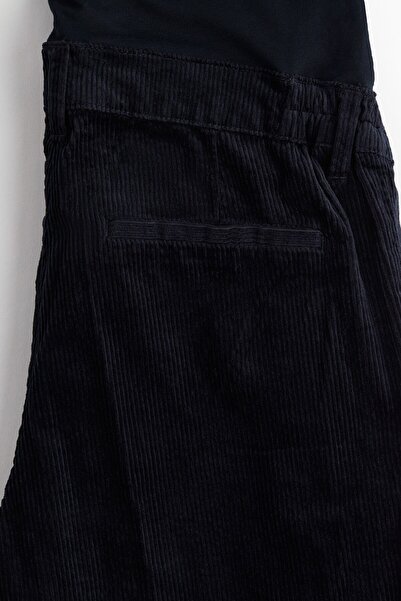 H&M MAMA Bol Paça Fitilli Kadife Pantolon