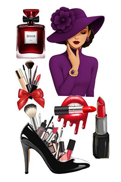 BatıDoğu Yenilebilir Şekerli Kağıt Baskısı Cupcake ve Pasta Resim Baskı Süslü...