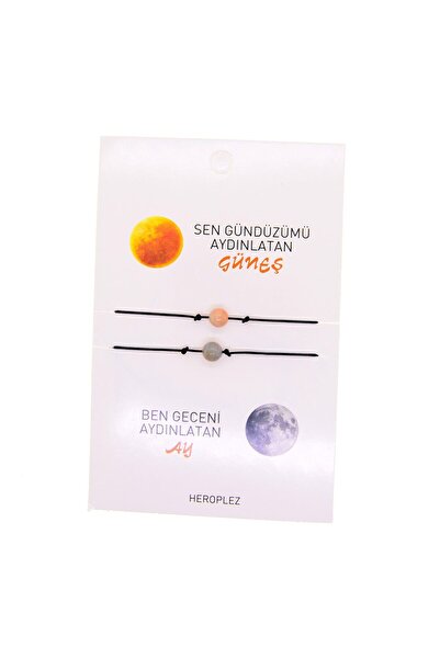 Lisinya الشمس والقمر - سوار الحظ للصداقة من TYGOO