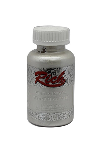 Rich Supertrend Multi Surface Titanium Metalik Boya 200 cc. 2500 İNCİ