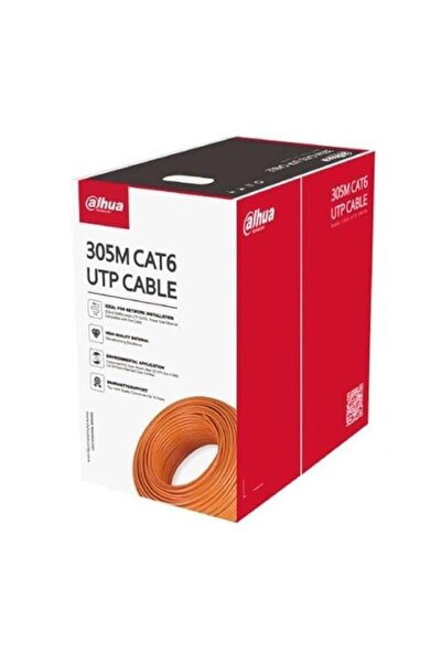 Pazarcan كابل داهوا PFM922I-6UN-C بطول 305 متر U/UTP 23AWG CCA أزرق اللون من ...