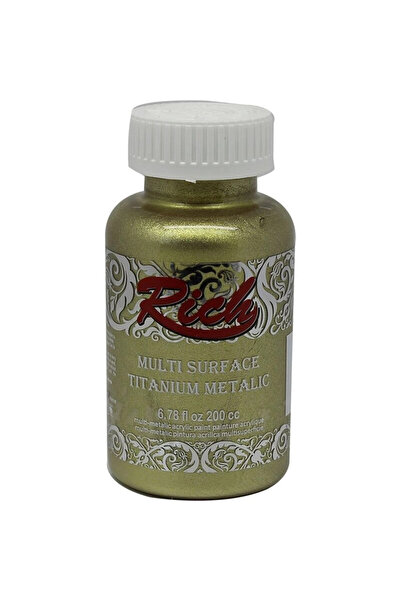 Rich Supertrend Multi Surface Titanium Metalik Boya 200 cc. 2514 SOFT GOLD