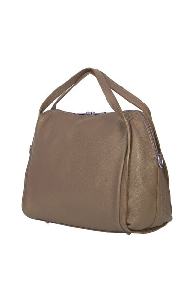 myOwn Women's bag made of genuine leather Evelyn beige