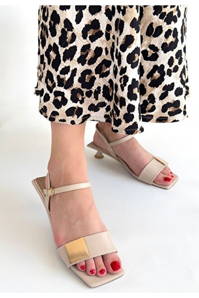 doremodam Zıan Beige High Heels - Lisinya